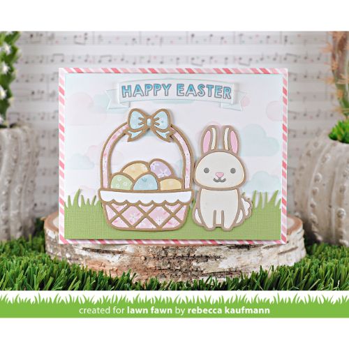 Lawn Fawn - Lawn Cuts - Eggcellent Easter Basket Dies