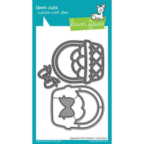 Lawn Fawn - Lawn Cuts - Eggcellent Easter Basket Dies