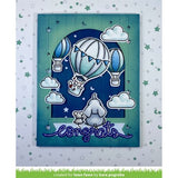 Lawn Fawn - Lawn Cuts - Dotted Moon and Stars Backdrop: Portrait Die