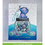 Lawn Fawn - Hot Foil - Cloud Background Hot Foil Plate
