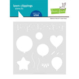 Lawn Fawn - Lawn Clippings - Balloons Stencil