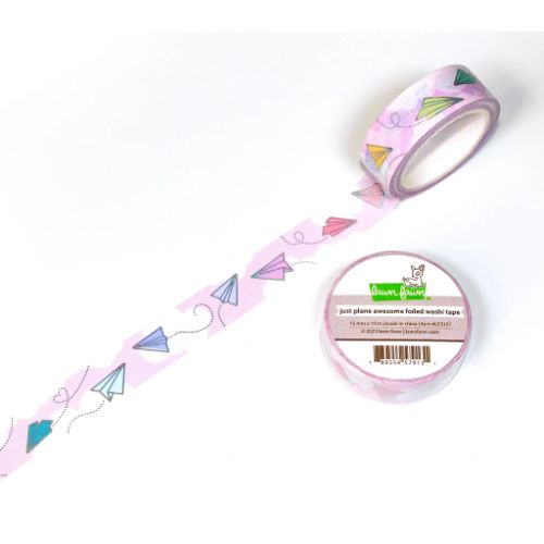 Lawn Fawn - Washi Tape - Just Plane Awesome Foiled