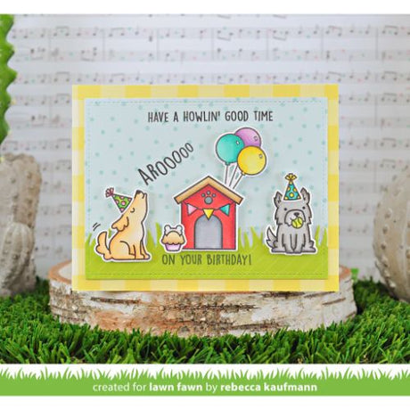 Lawn Fawn - Stamps - Yappy Birthday