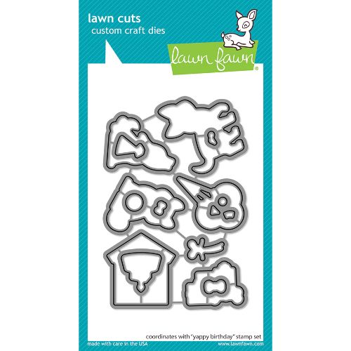 Lawn Fawn - Lawn Cuts - Yappy Birthday Dies