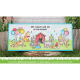 Lawn Fawn - Stamps - Yappy Birthday Add-on