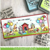 Lawn Fawn - Stamps - Yappy Birthday Add-on