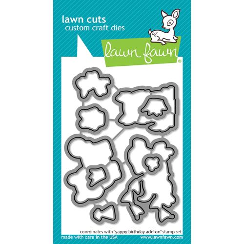 Lawn Fawn - Lawn Cuts - Yappy Birthday Add-on Dies