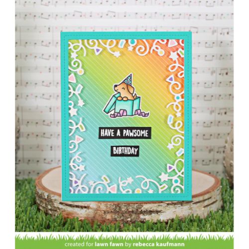 Lawn Fawn - Stamps - Pawsome Birthday