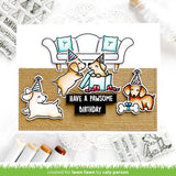 Lawn Fawn - Stamps - Pawsome Birthday