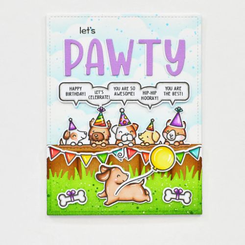 Lawn Fawn - Stamps - Simply Celebrate More Critters Add-On