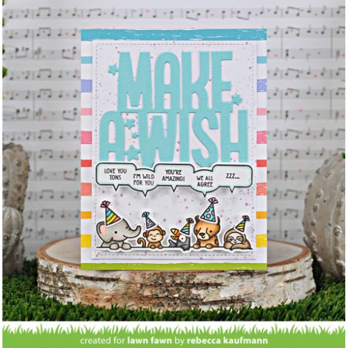 Lawn Fawn - Stamps - Simply Celebrate More Critters Add-On