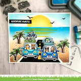 Lawn Fawn - Stamps - Car Critters Road Trip Add-On