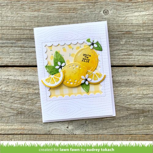 Lawn Fawn - Lawn Cuts - Fruit Tiny Tags Dies