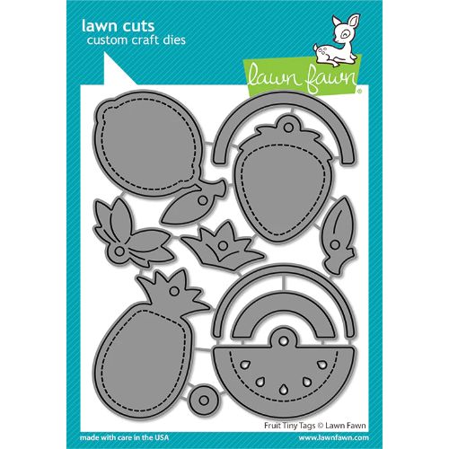 Lawn Fawn - Lawn Cuts - Fruit Tiny Tags Dies