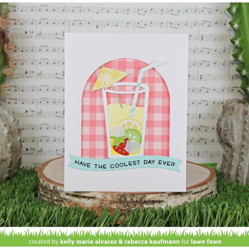 Lawn Fawn - Lawn Cuts - Build-A-Drink Die