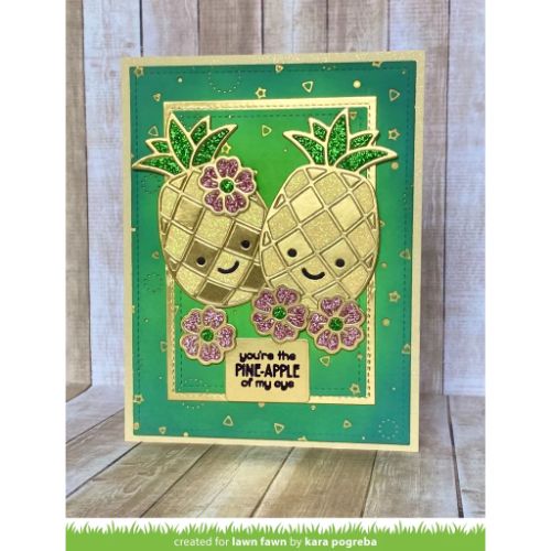 Lawn Fawn - Lawn Cuts - Playful Pineapple Dies