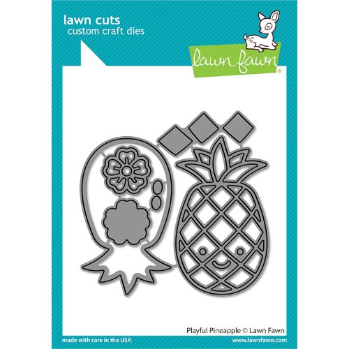 Lawn Fawn - Lawn Cuts - Playful Pineapple Dies