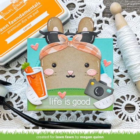 Lawn Fawn - Lawn Cuts - Woodland Critter Huggers Summer Add-On Die