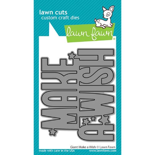 Lawn Fawn - Lawn Cuts - Giant Make a Wish Die