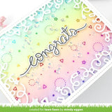 Lawn Fawn - Hot Foil - Confetti Background Hot Foil Plate