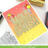 Lawn Fawn - Hot Foil - Confetti Background Hot Foil Plate