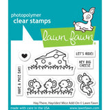 Lawn Fawn - Stamps - Hay There, Hayrides! Mice Add-On