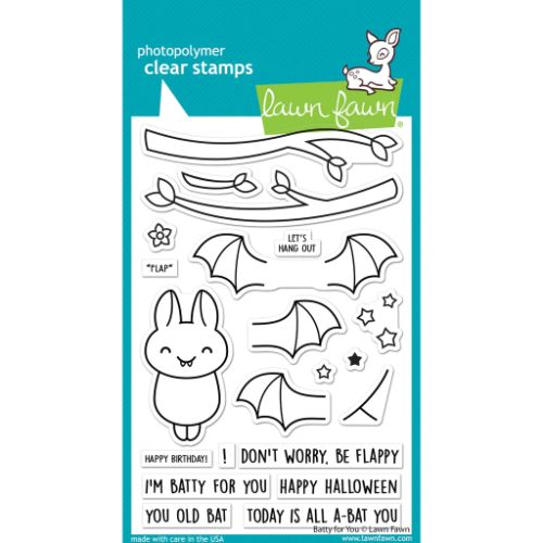 Lawn Fawn - Stamps - Batty for You