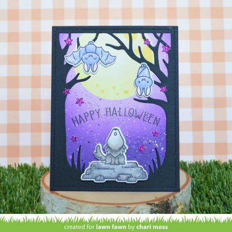Lawn Fawn - Stamps - Wolf Before 'n Afters