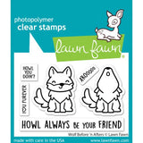 Lawn Fawn - Stamps - Wolf Before 'n Afters