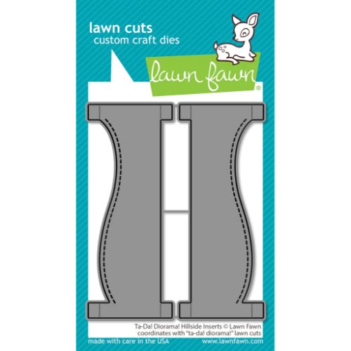 Lawn Fawn - Lawn Cuts - Ta-da! Diorama! Hillside Add-On Dies