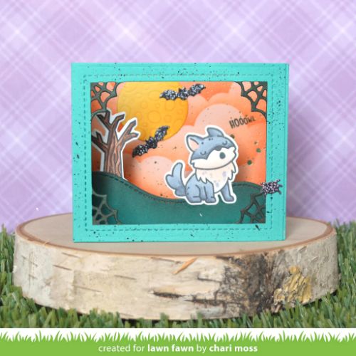 Lawn Fawn - Lawn Cuts - Shadow Box Card Halloween Add-On Dies