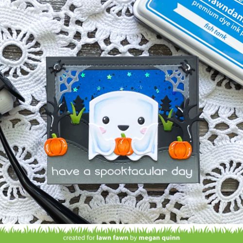 Lawn Fawn - Lawn Cuts - Shadow Box Card Halloween Add-On Dies