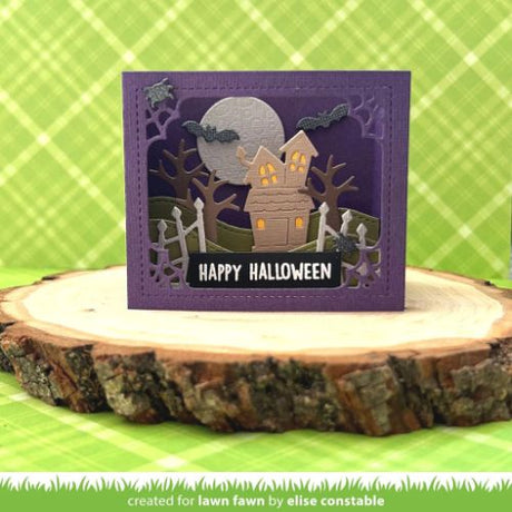 Lawn Fawn - Lawn Cuts - Shadow Box Card Halloween Add-On Dies