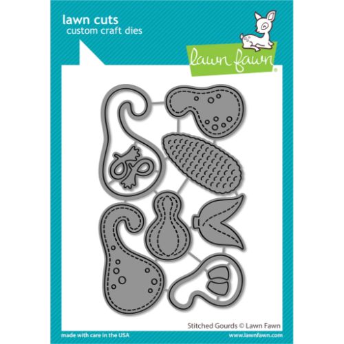 Lawn Fawn - Lawn Cuts - Stitched Gourds Dies