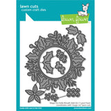 Lawn Fawn - Lawn Cuts - Magic Iris Holly Wreath Add-On Dies
