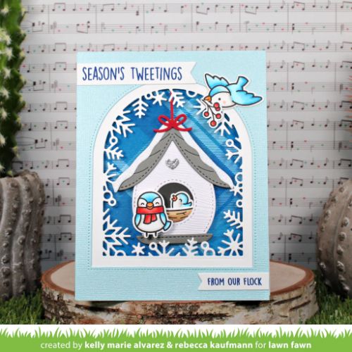 Lawn Fawn - Lawn Cuts - Winter Wonderland Window Dies