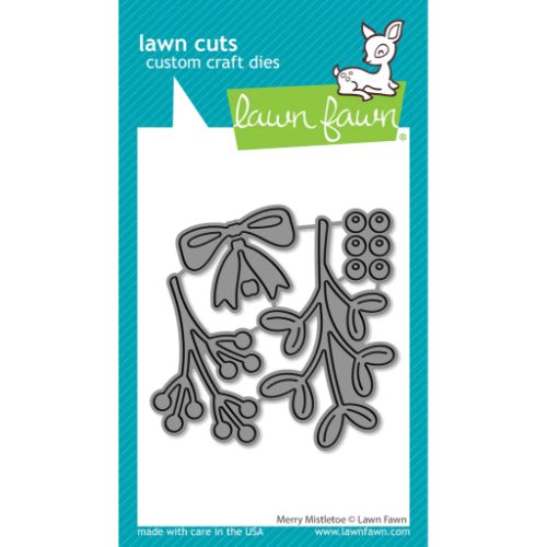Lawn Fawn - Lawn Cuts - Merry Mistletoe Dies