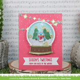 Lawn Fawn - Lawn Cuts - Sparkle Garland Borders Dies