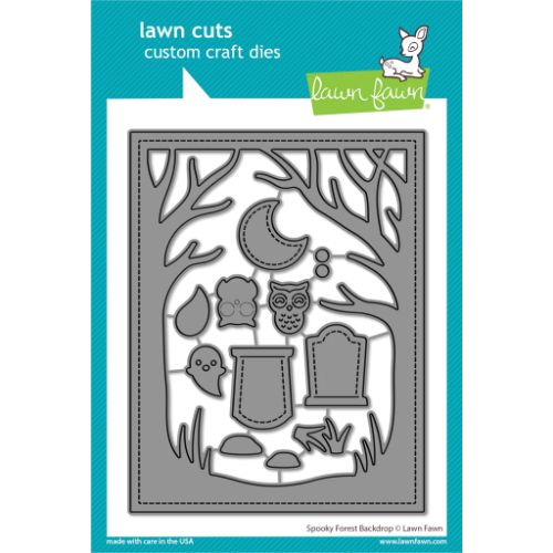 Lawn Fawn - Lawn Cuts - Spooky Forest Backdrop Dies