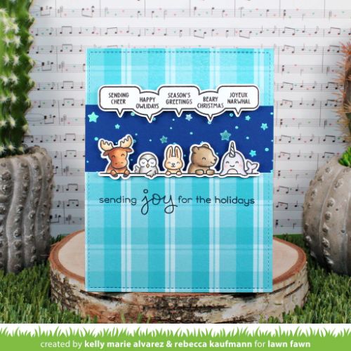 Lawn Fawn - Hot Foil - Starry Sky Background Hot Foil Plate