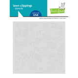 Lawn Fawn - Lawn Clippings - Winter SprigsBackground Stencils