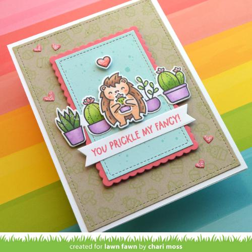Lawn Fawn - Stamps - Porcu-pine for You Add-On