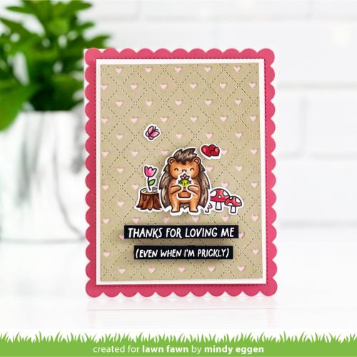Lawn Fawn - Stamps - Porcu-pine for You Add-On