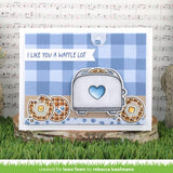 Lawn Fawn - Stamps - A Waffle Lot