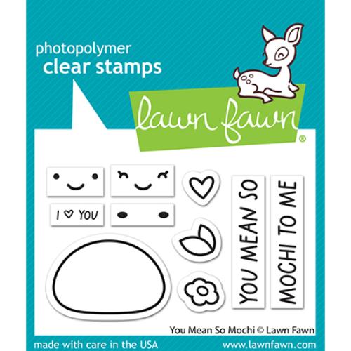 Lawn Fawn - Stamps - You Mean So Mochi