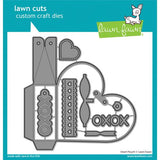 Lawn Cuts - Heart Pouch Dies