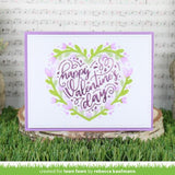 Lawn Fawn - Hot Foil - Foiled Sentiments: Happy Valentine's Day Hot Foil Plate