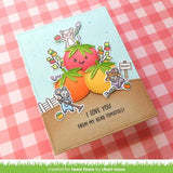 Lawn Fawn - Stamps - Veggie Happy