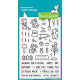 Lawn Fawn - Stamps - Veggie Happy