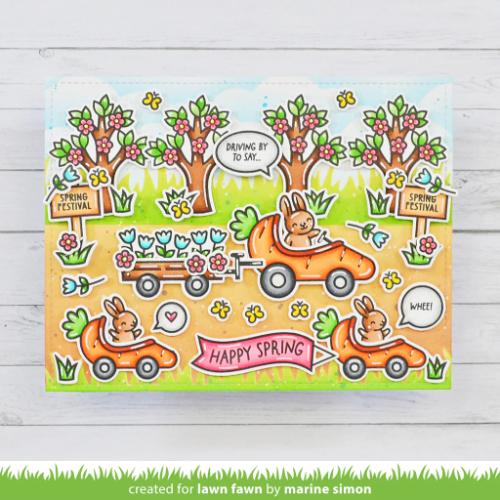 Lawn Fawn - Stamps - Carrot 'bout You